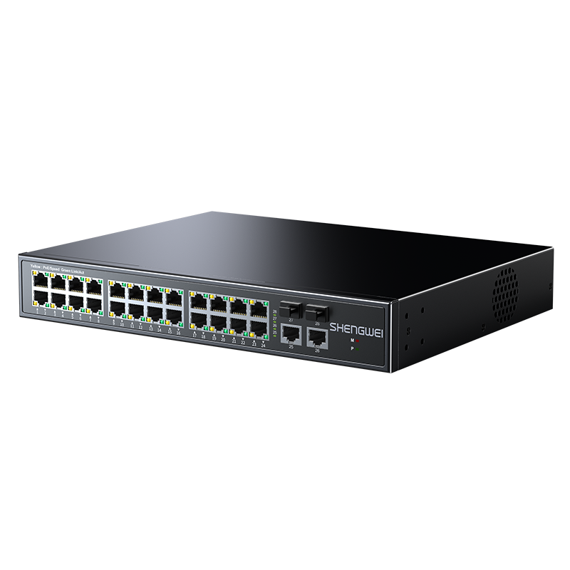 BGHJ418G 24電口 + 2光口全千兆商用級(jí)網(wǎng)絡(luò)交換機(jī) WEB網(wǎng)管 監(jiān)控網(wǎng)絡(luò)網(wǎng)線分線器 自適應(yīng)網(wǎng)口